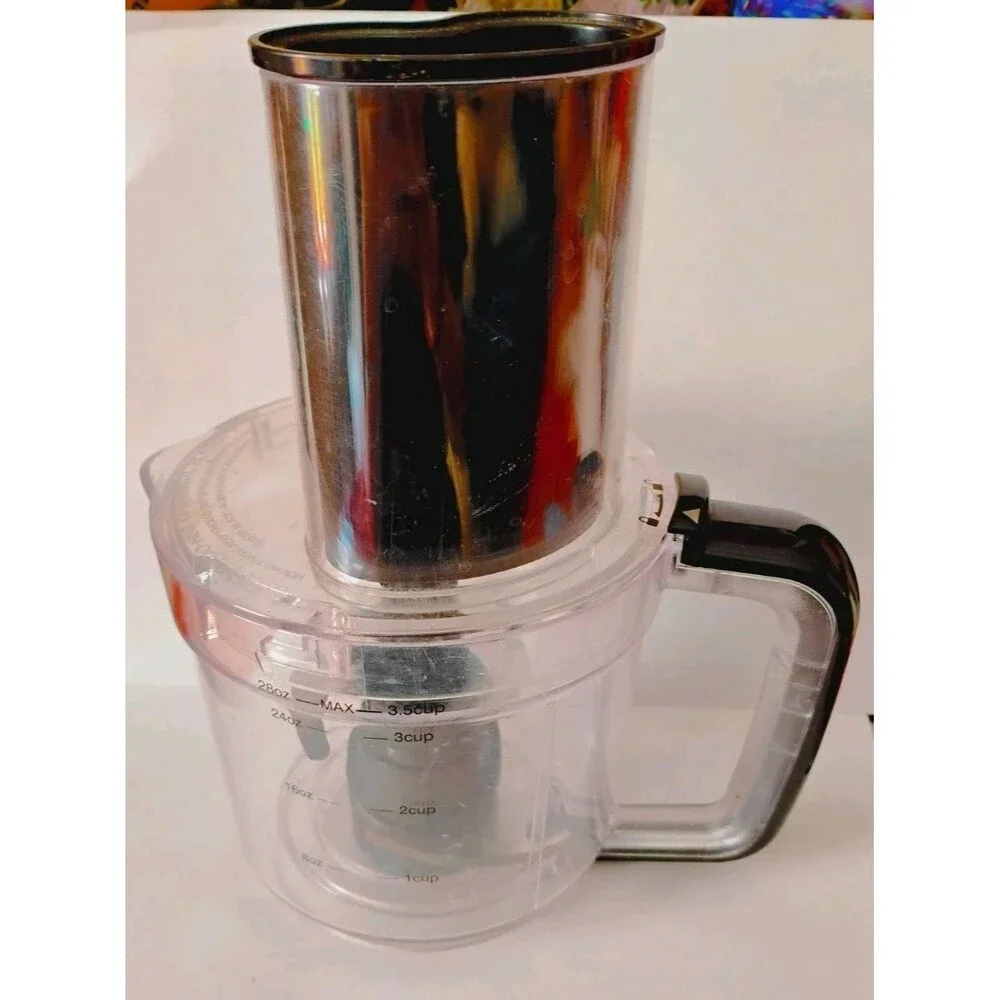 Magic Bullet Kitchen Express Food Processor Replacement 3.5 Cup Bowl Lid Blade